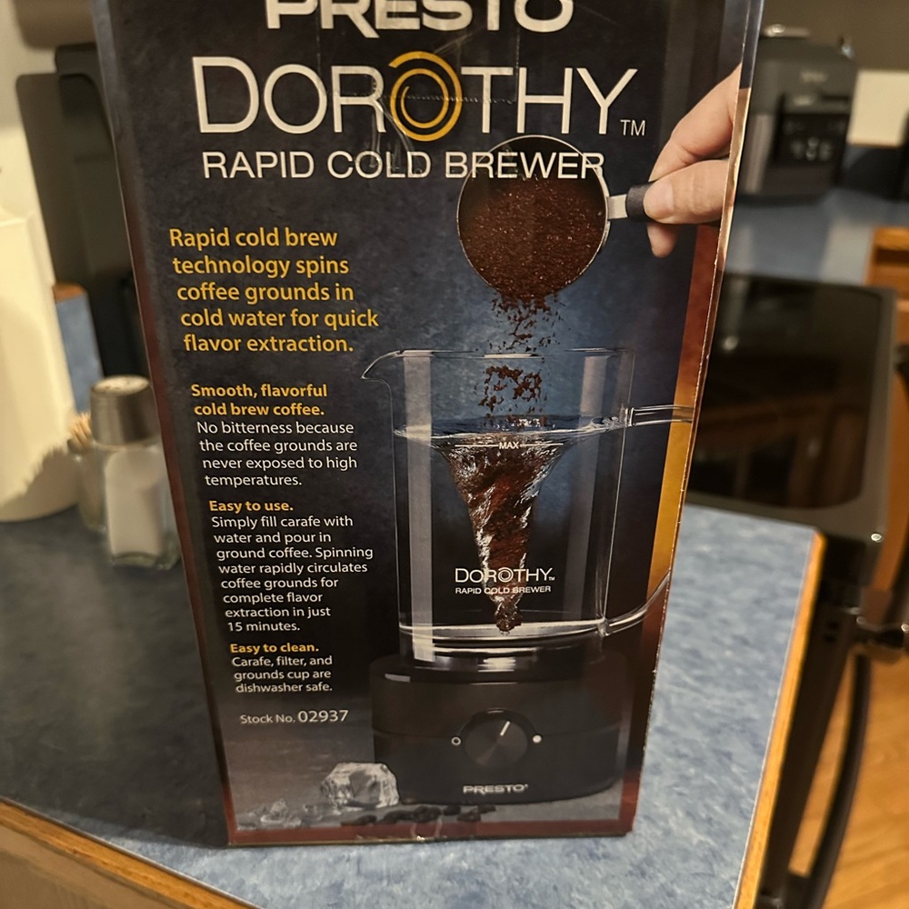 Presto cold brew coffee maker